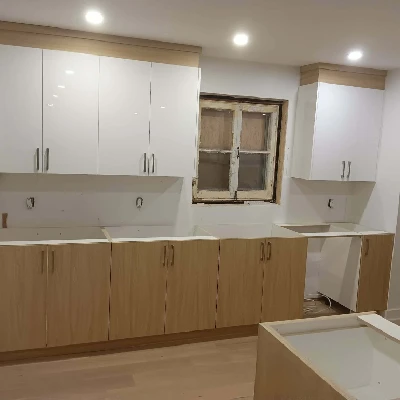 kitchen cabinet installation in Montreal