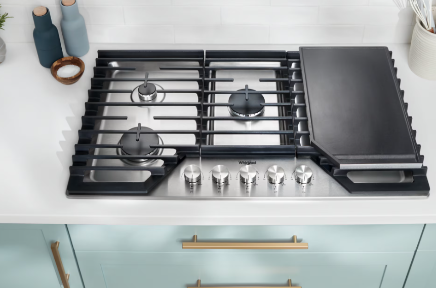 whirlpool cooktops electric