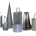 temporary inline stainless steel strainer