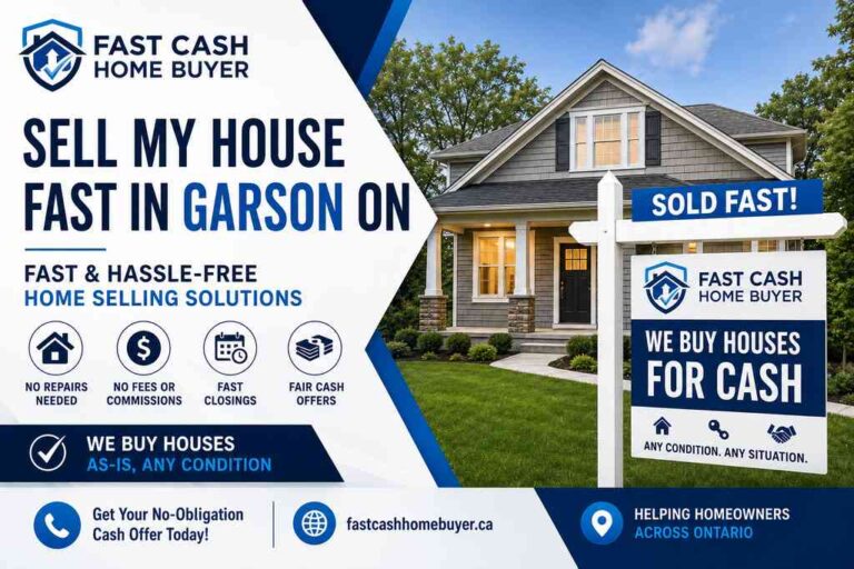 Sell My House Fast in Garson ON