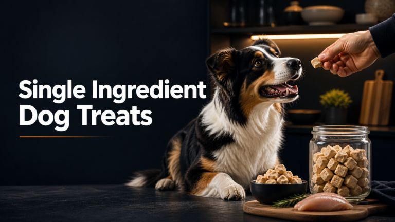 Single ingredient dog treats