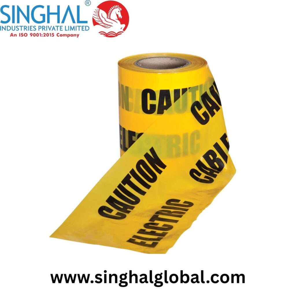 Underground Warning Tape singhal logo