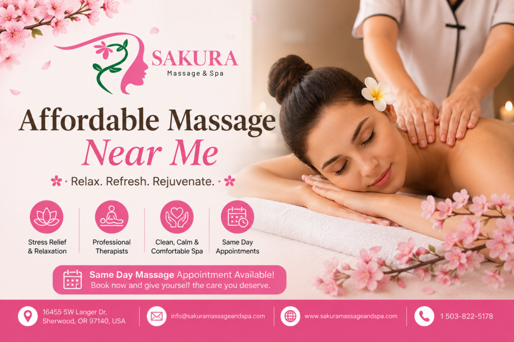 affordable massage near me