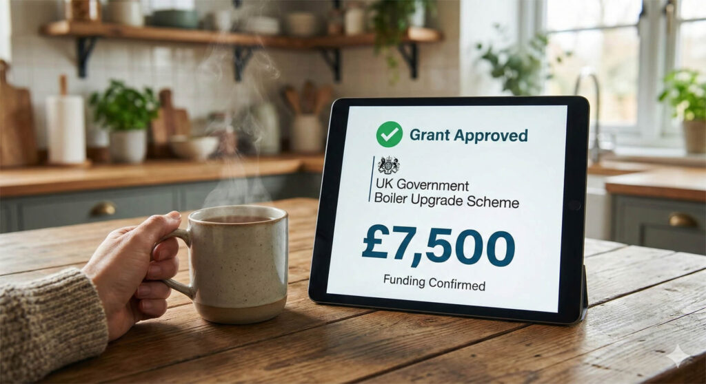 UK boiler upgrade grants are designed to make cleaner heating more accessible