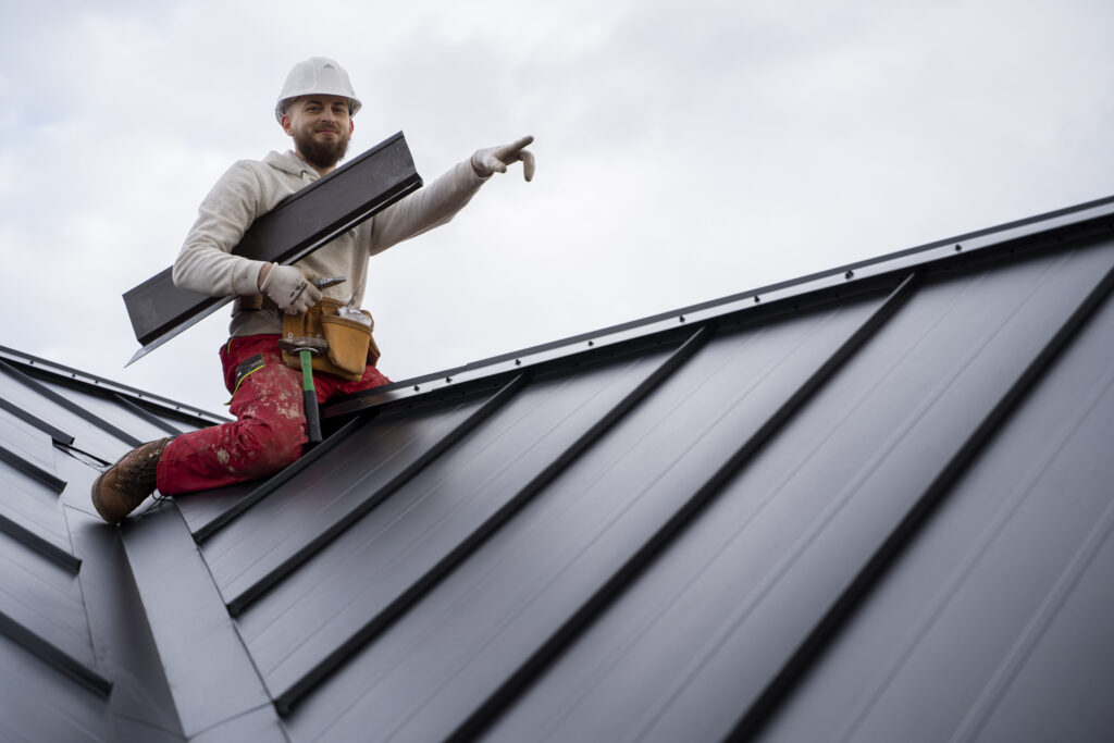 commercial metal roof repair Tomball