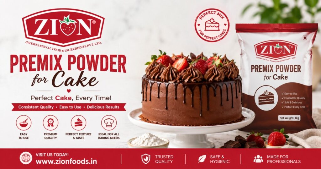 premix powder for cake