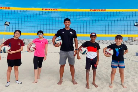 Junior volleyball Abu Dhabi