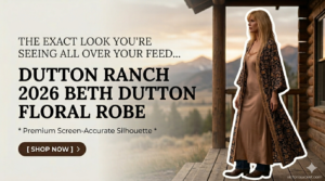 Dutton Ranch 2026 Beth Dutton Floral Robe