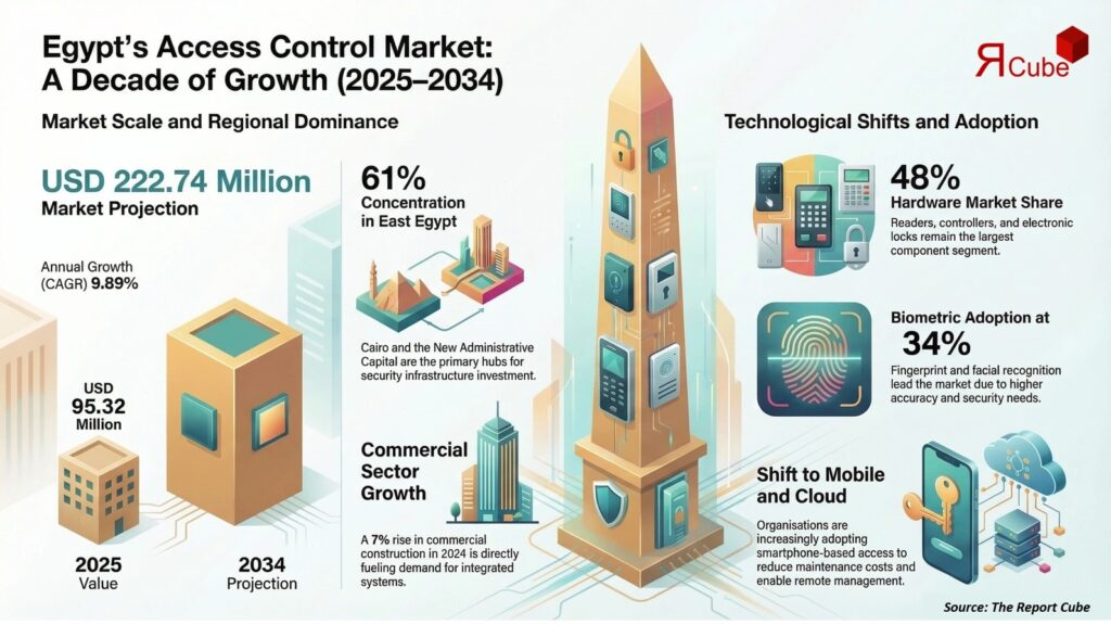 Egypt Access Control Market Revenue Share by Companies Shows Rising Competition