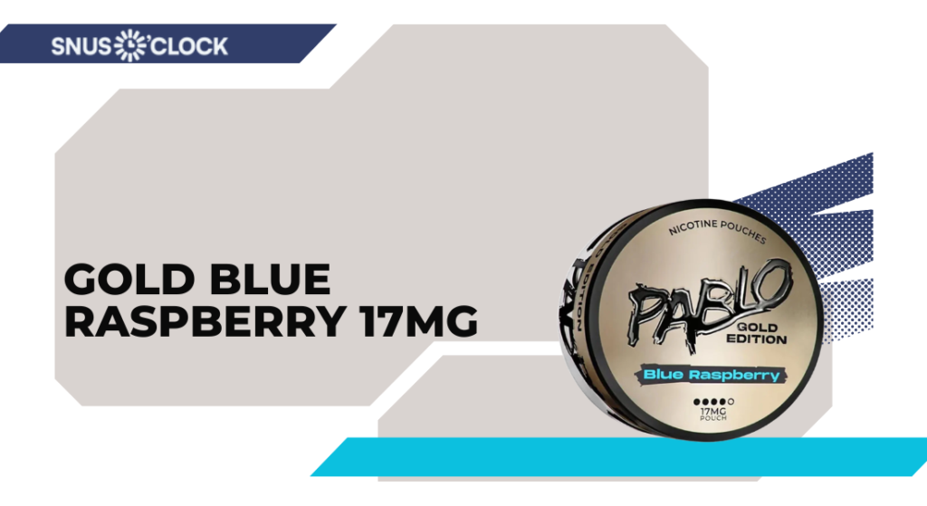 GOLD Blue Raspberry 17mg