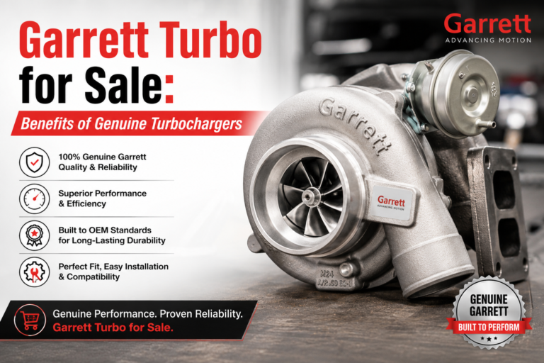Garrett Turbo for Sale Benefits of Genuine Turbochargers