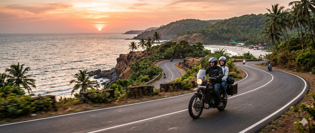 Goa motorcycle rental