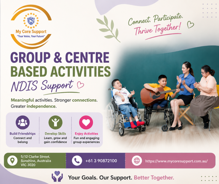 Group and Centre Based Activities Ndis