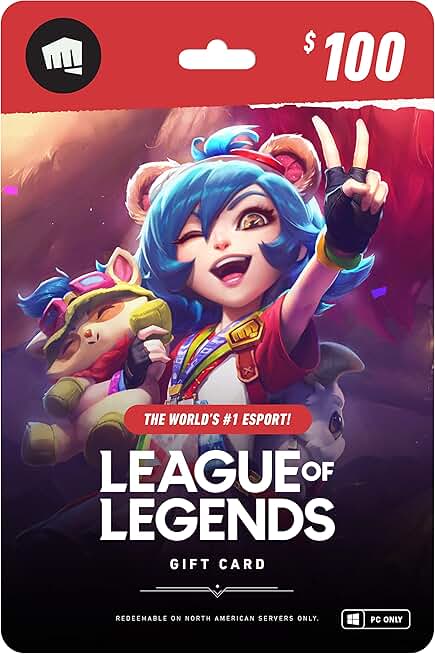 League of Legends Gift Cards