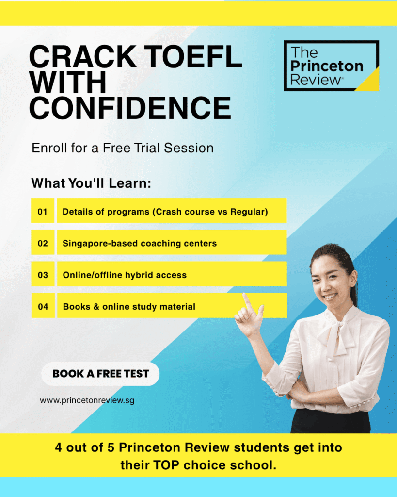singapore toefl test