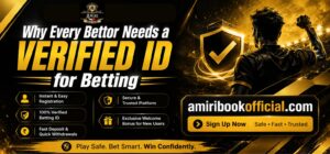 Secure verified betting ID protects player accounts and ensures smooth online betting activities.