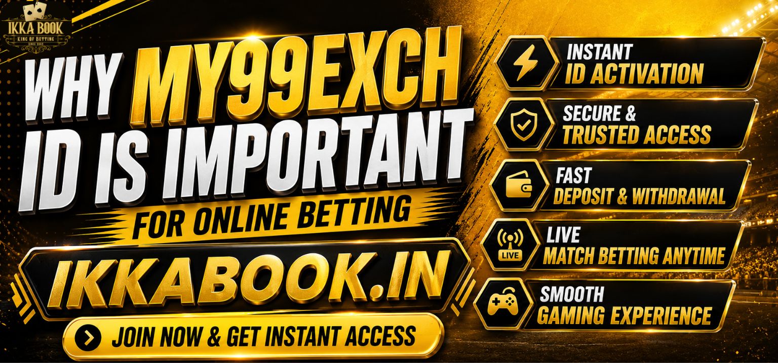 Secure online betting experience starts with a verified My99Exch ID