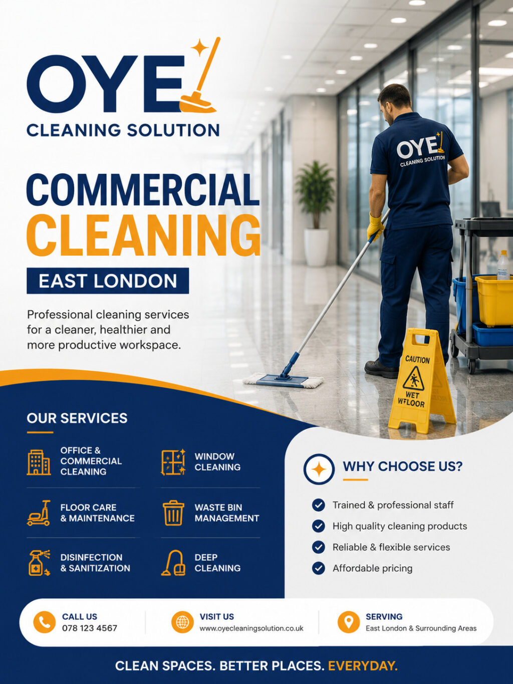 Commercial Cleaning East London