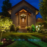outdoor lighting installation