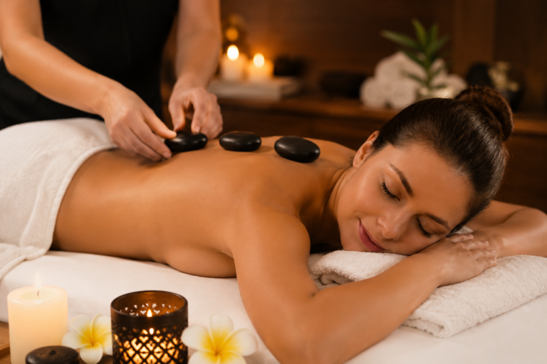 hot stone massage