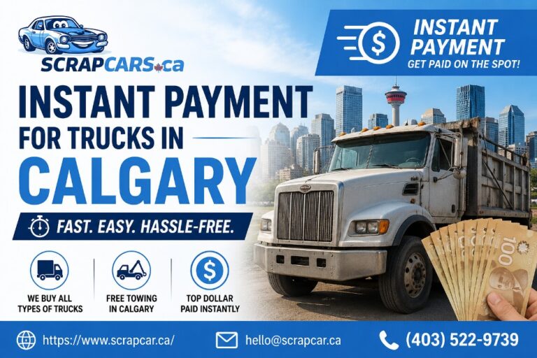 instant payment for trucks in Calgary