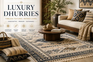 luxury dhurrie