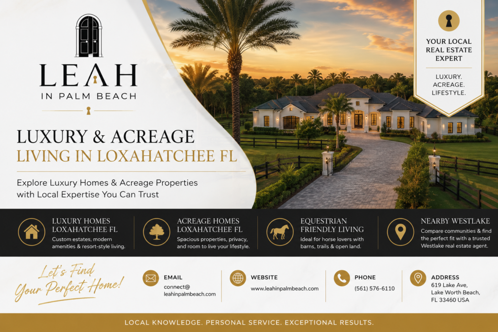 luxury homes Loxahatchee FL