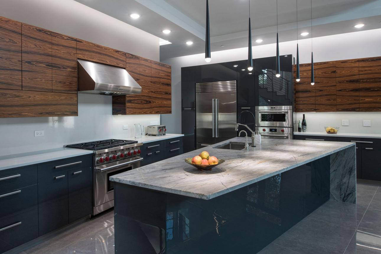 Luxury kitchen renovation showcasing functional layout and custom cabinetry