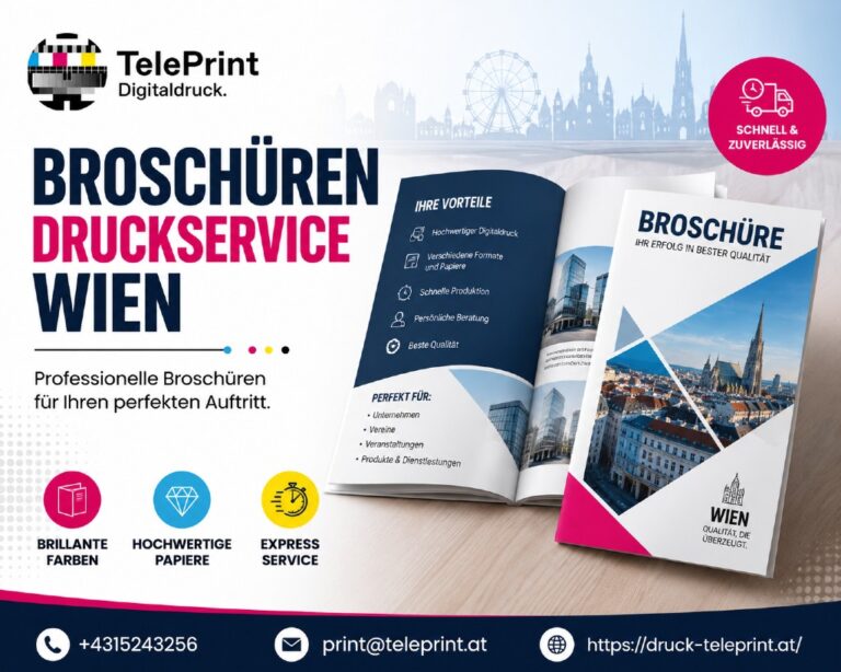 Broschüren Druckservice Wien