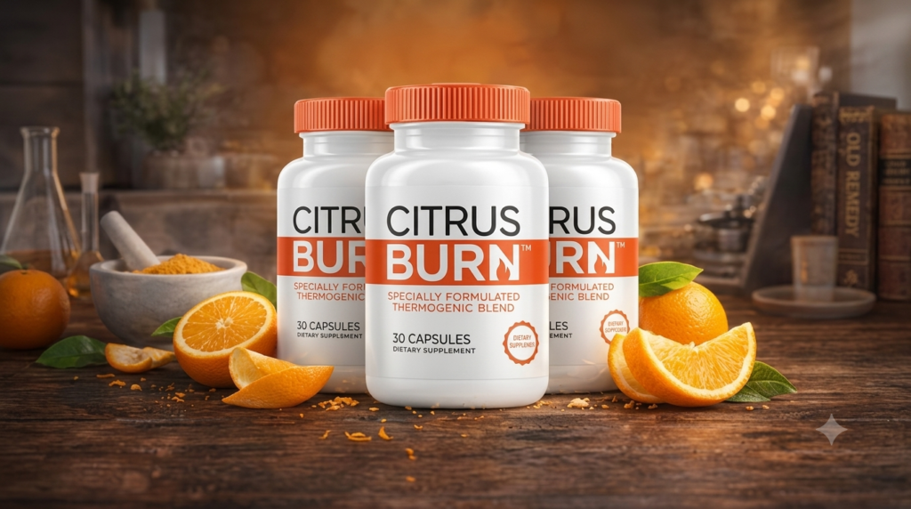CitrusBurn metabolism support supplement bottle