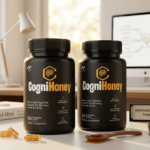 Buy CogniHoney daily focus support herbal supplement bottle