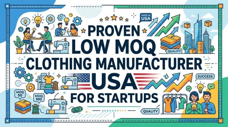 Low MOQ Clothing Manufacturer