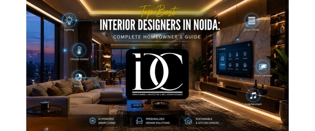 Top Best Interior Designers in Noida: Complete Homeowner's Guide