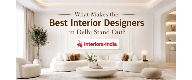What Makes the Best Interior Designers in Delhi Stand Out?