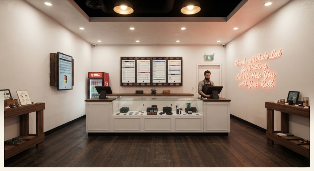 cannabis dispensary menu options