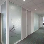 aluminum glass partition
