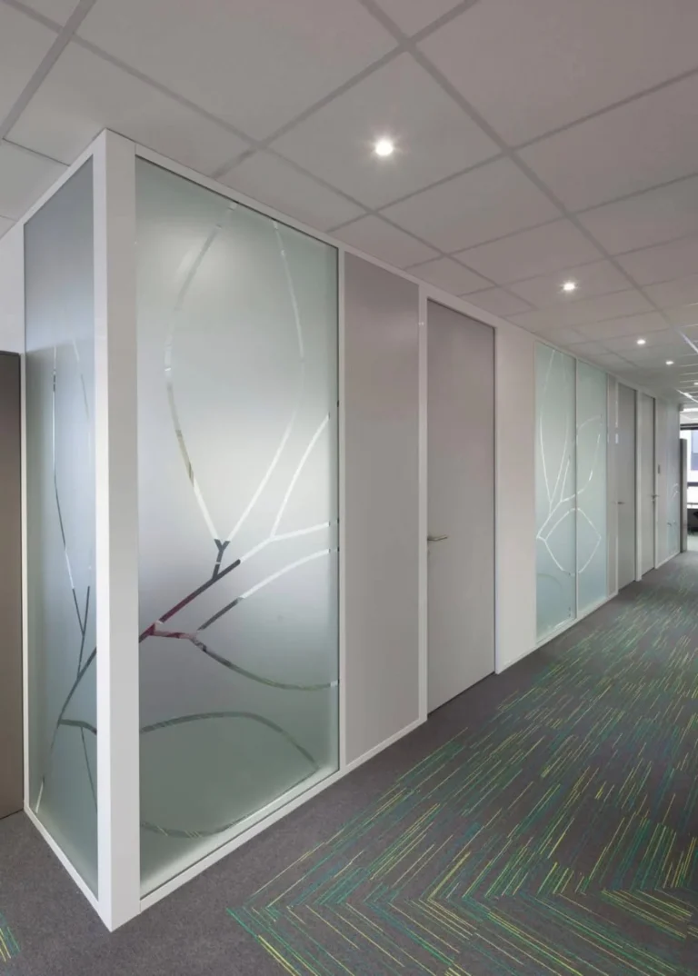 aluminum glass partition