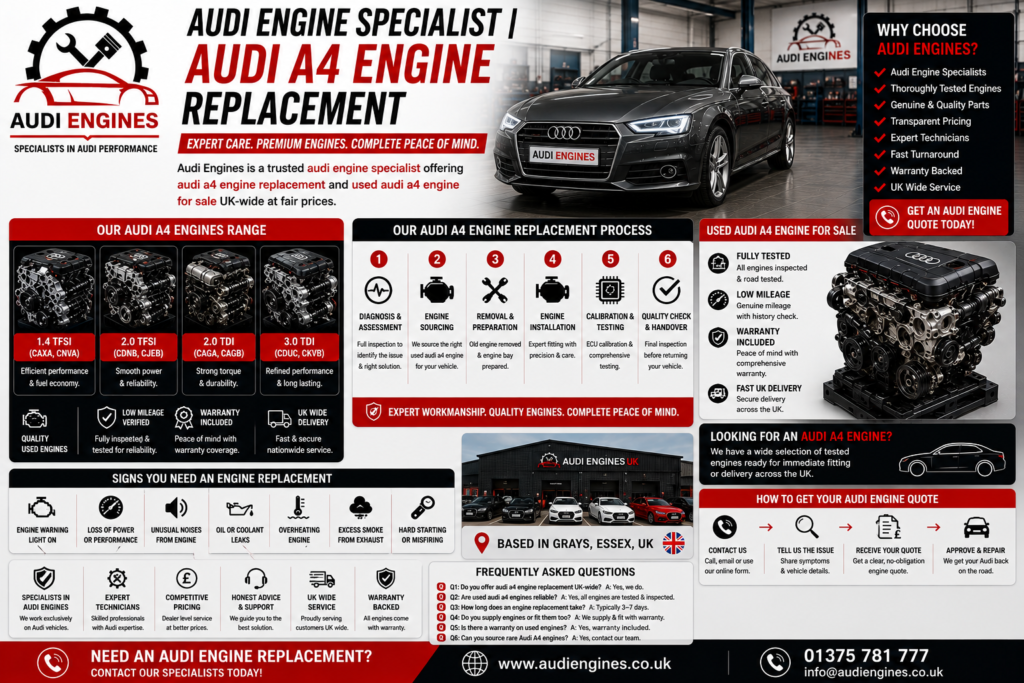 audi engine specialist