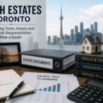 Death Estates and Taxes in Toronto