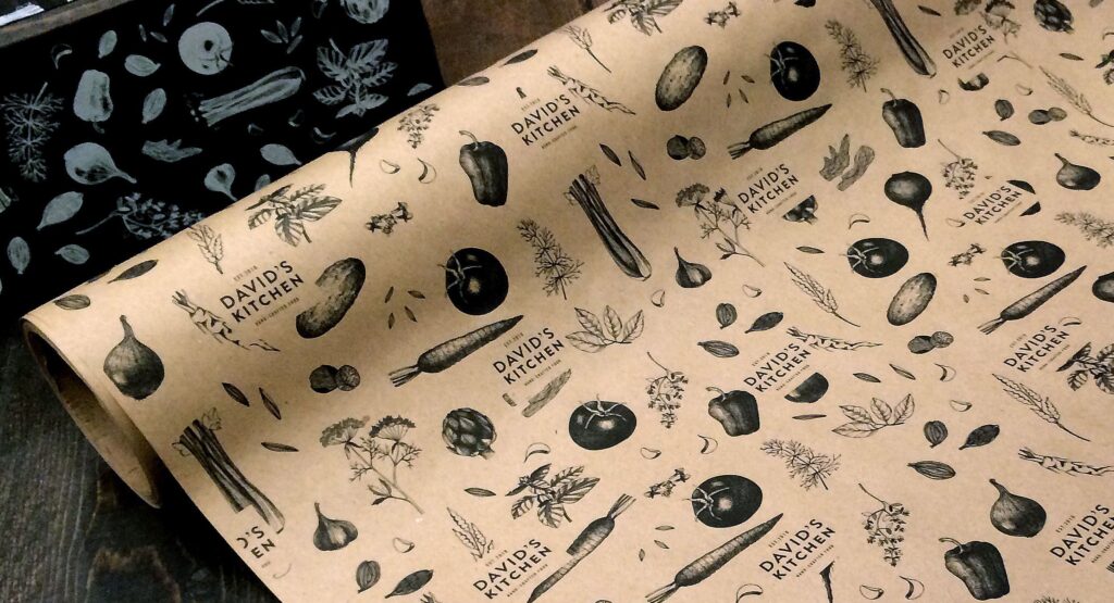 Custom Tortilla Wrapping Paper