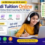 Join Hindi Tuition Online with Free Demo Class. Learn from experienced Hindi teachers through live interactive classes for CBSE, ICSE, State Board, and competitive exam preparation.