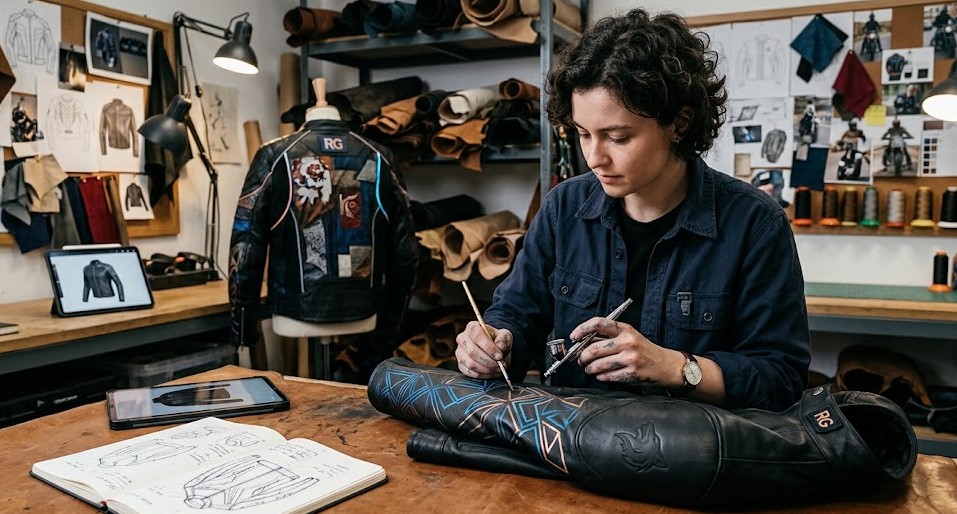 How to Design Your Own Custom Leather Motorcycle Jacket