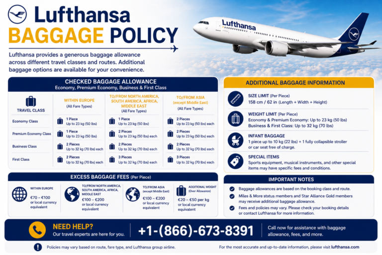 Lufthansa baggage policy