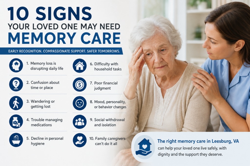 Professional Memory Care in Leesburg VA