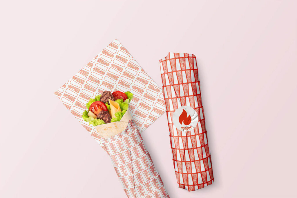 Custom Shawarma Paper