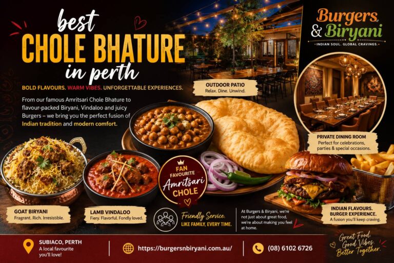 best chole bhature in perth