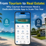 Dedicated mobile app for Cayman tourism and real estate businesses, connecting tourism services, property listings, bookings, and customer engagement.