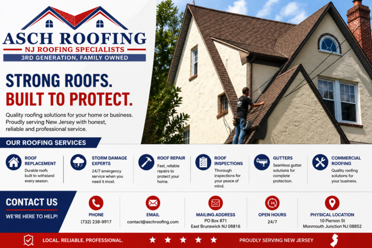 New Jersey roof installation services