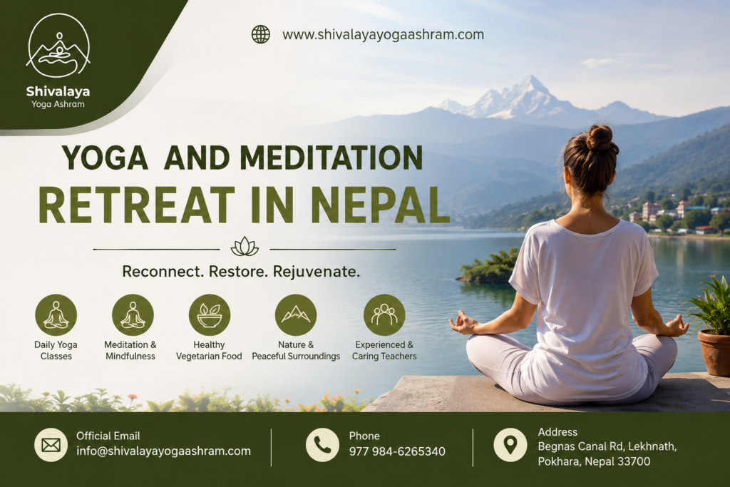 yoga and meditation retreat in Nepal