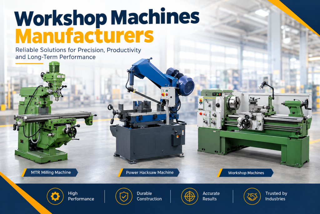 Workshop Machines Manufacturer